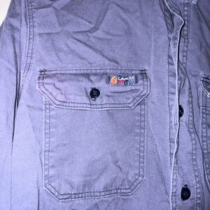 Lapco blue Button-Up Shirt